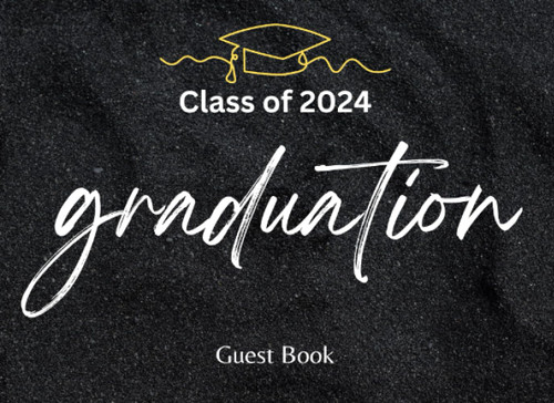 Graduation Guest Book Class Of 2024