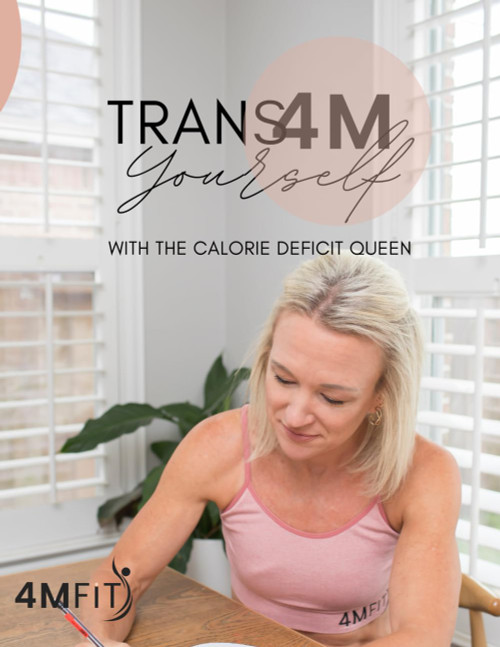 4Mfit Trans4M Yourself Program: with the calorie deficit queen