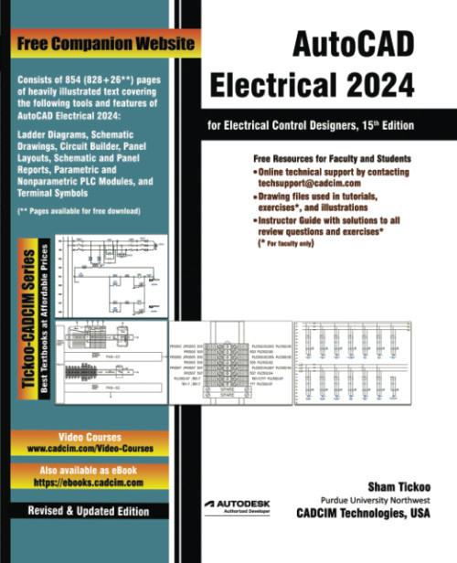 AutoCAD Electrical 2024 for Electrical Control Designers 15th Edition