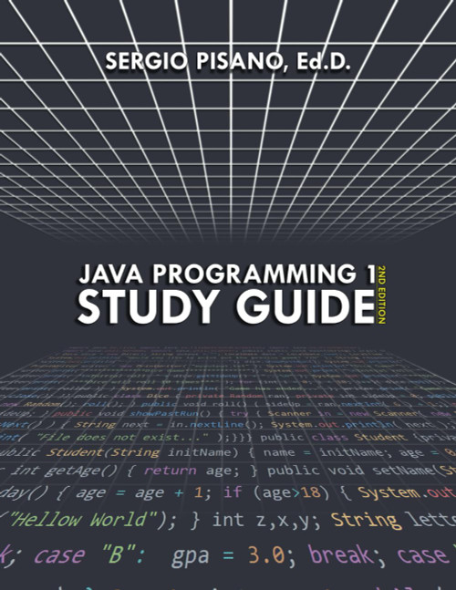 Java Programming 1 Study Guide