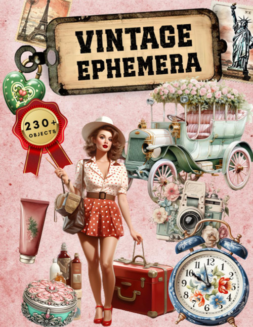 Vintage Ephemera Book