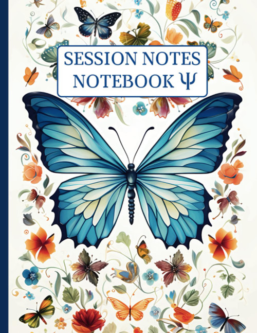 Session Notes Notebook for Therapists & Social Workers