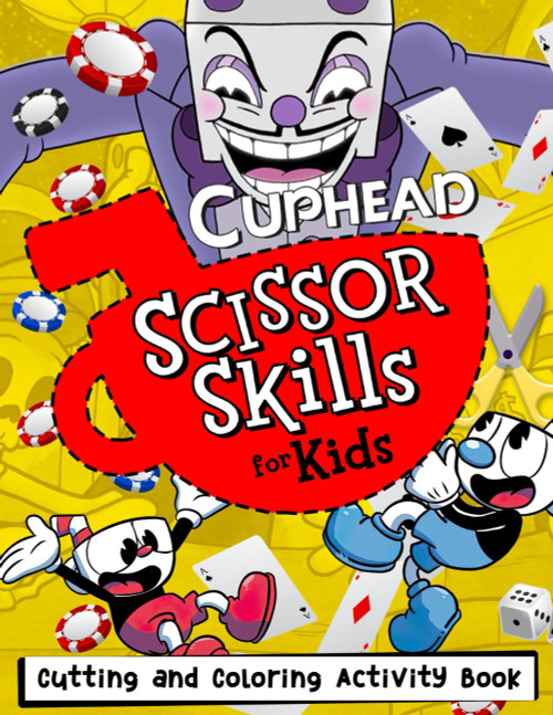 Scissor Skills Book For Kids