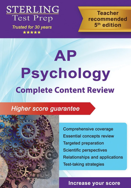 Sterling Test Prep AP Psychology: Complete Content Review for AP