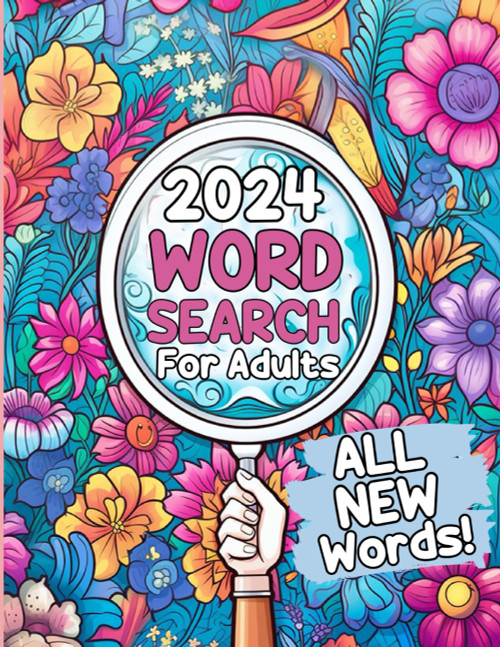 2024 Word Search for Adults