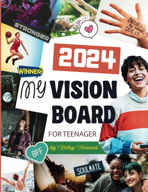 My Vision Board Clip Art Book For Teenager