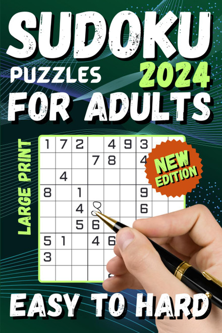 Sudoku Puzzles for Adults Large Print