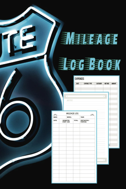Vehicle Mileage and Expense Log Book for Taxes