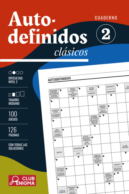 Autodefinidos Clasicos - Cuaderno 2 [Spanish Edition]