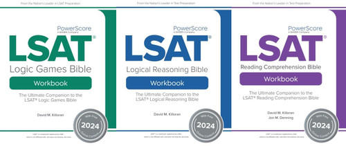 The PowerScore LSAT Workbook Trilogy 2024