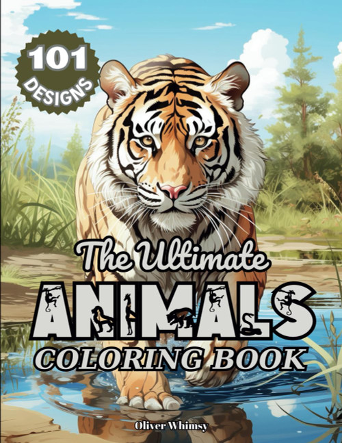 The Ultimate Animal Coloring Book