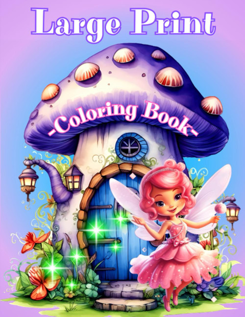 Large Print Coloring Book