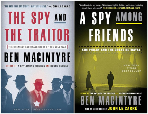 Ben Macintyre Collection 2 Books Set - The Spy and the Traitor & A