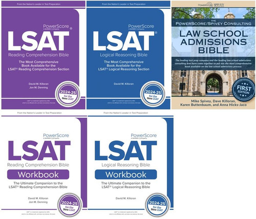 The PowerScore LSAT Bible Trilogy Practice Pack 2024-2025