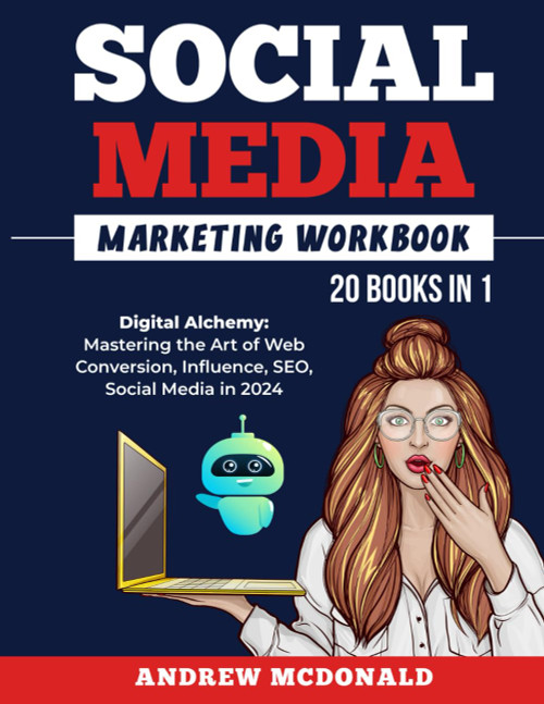 Social Media Marketing Workbook 20 books in 1