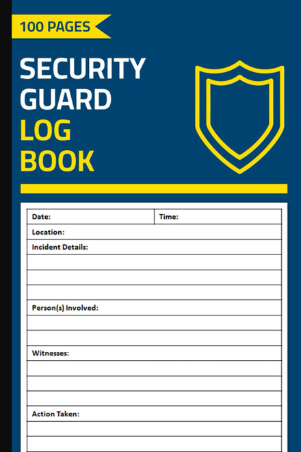 Security Guard Log Book