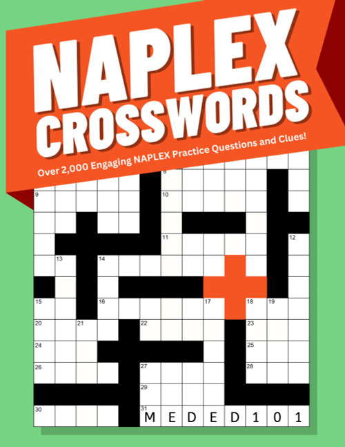 NAPLEX Crosswords: Over 2 000 Engaging NAPLEX Practice Questions and