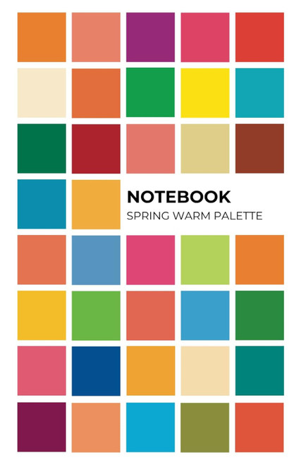 Notebook spring warm palette