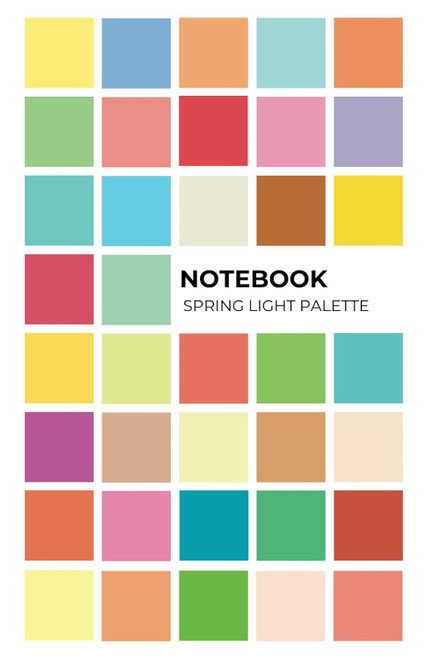 Notebook spring light palette