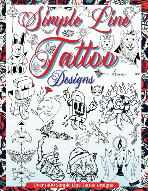 Simple Line Tattoo Designs