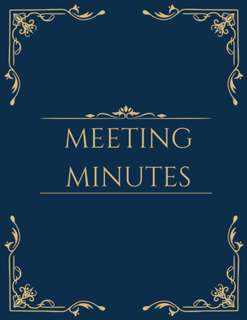 Meeting Minutes Log Book