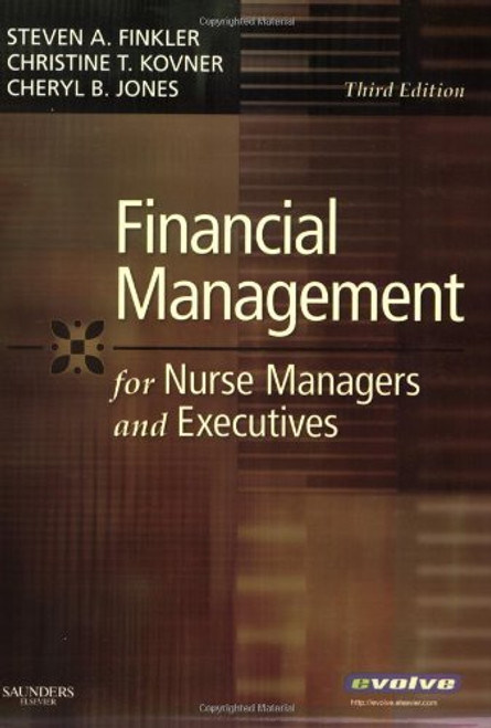 Financial Management For Nurse Managers And Executives