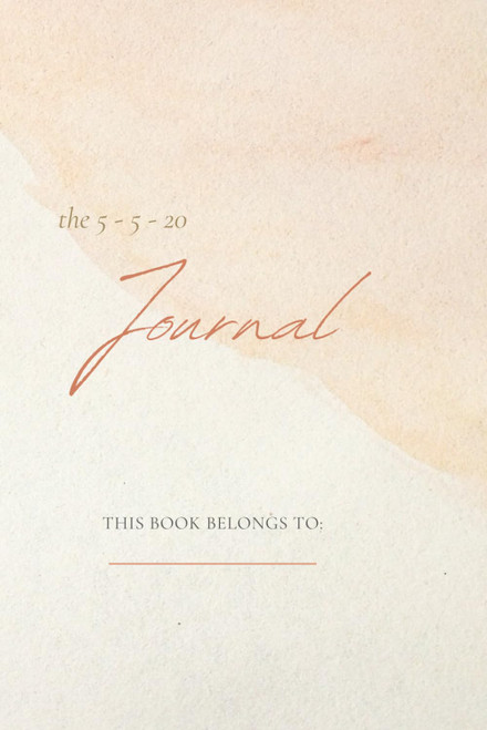 5-5-20 Journal: 6 months