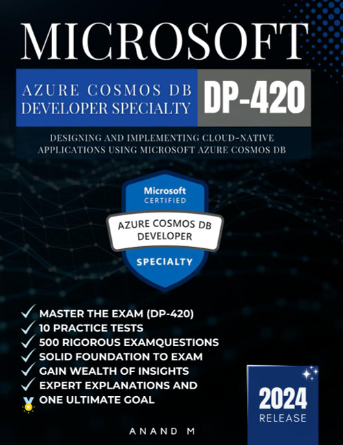 Microsoft Certified Azure Cosmos Db Developer Specialty