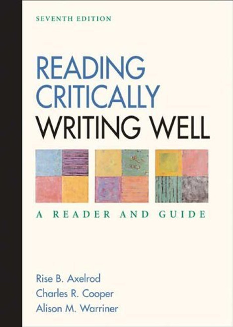 Reading Critically Writing Well
