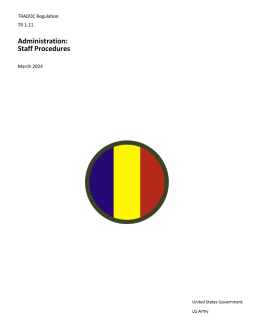 TRADOC Regulation TR 1-11 Administration