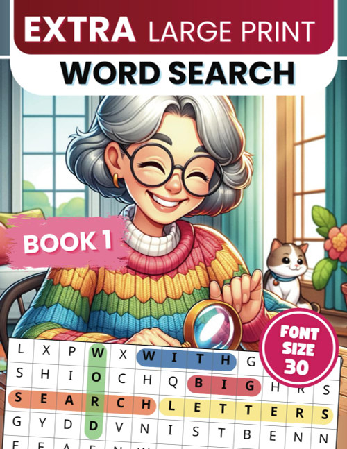 Extra Large Print Word Search