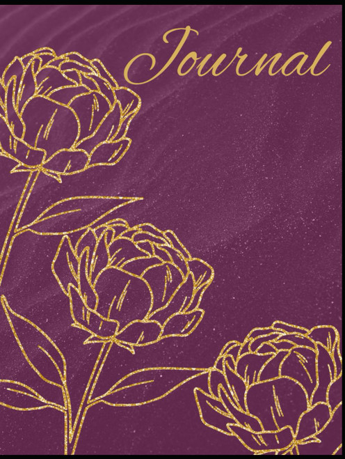 Pink & Gold Daily Journal