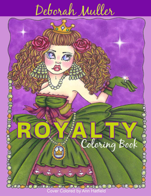 Royalty: Unlock your creativity and relax with hours of coloring fun