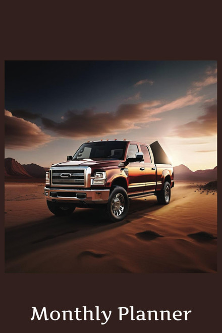 Monthly Planner | Brown SUV