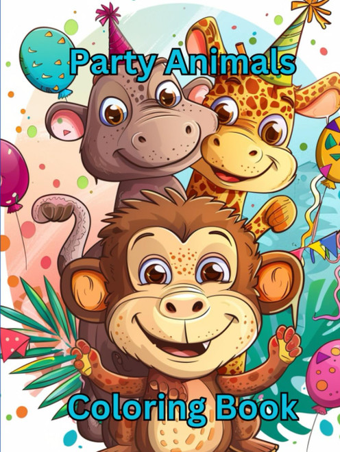 Party Animals: Coloring Book
