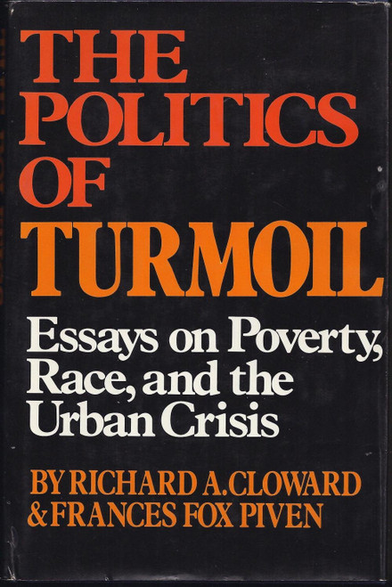 The politics of turmoil;