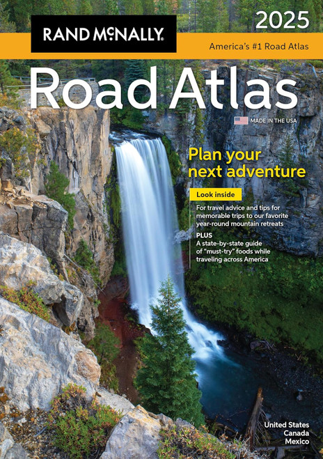 Rand McNally 2025 Road Atlas (Rand McNally Road Atlases)