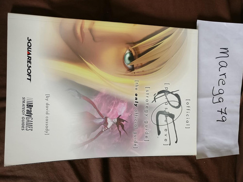 Parasite Eve: Official Strategy Guide- The Only Official Guide