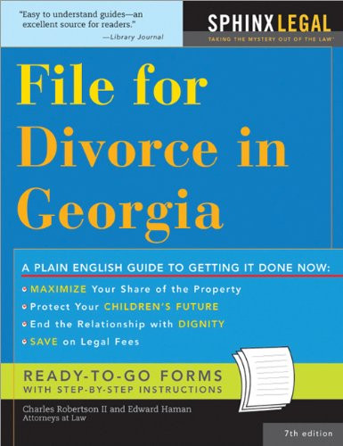 File for Divorce in Georgia (Legal Survival Guides)