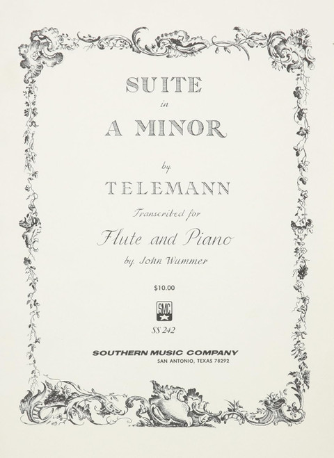 Suite in A Minor: Flute