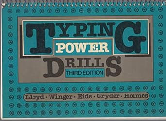 Typing Power Drills