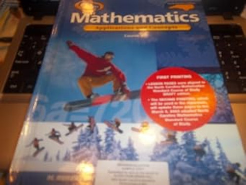 Mathematics Applications and Concepts
