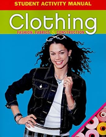 Clothing Student Activity Manual