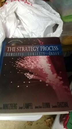 The Strategy Process (4th Edition)