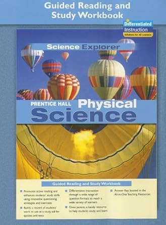 Prentice Hall Physical Science: Guided Reading And Study Workbook