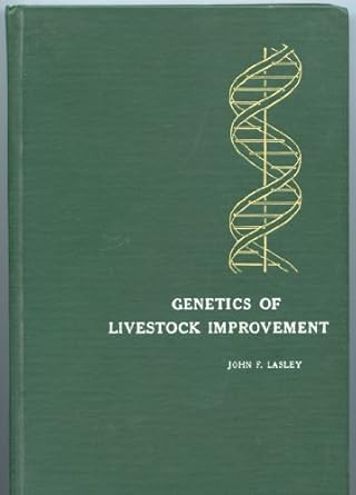 Genetics of livestock improvement
