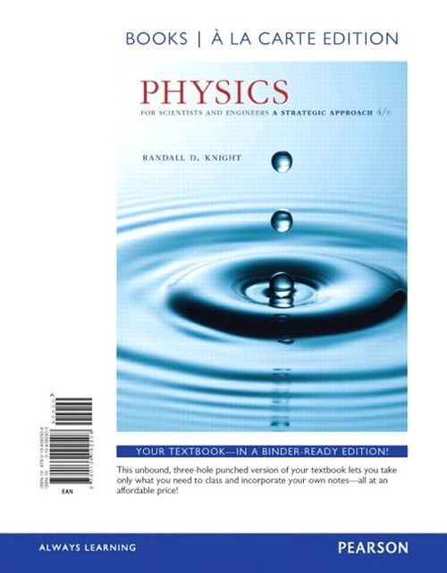 Physics for Scientists and Engineers A Strategic Approach