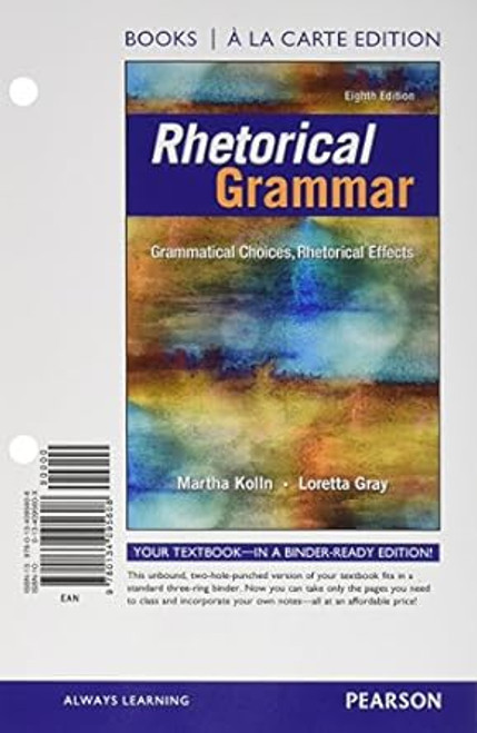 Rhetorical Grammar