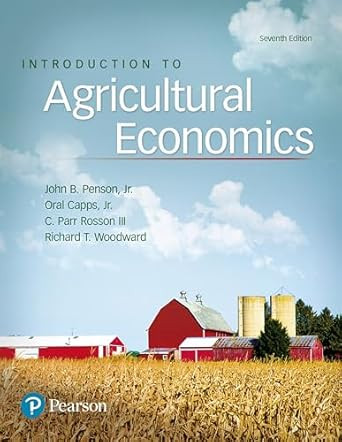 Introduction to Agricultural Economics