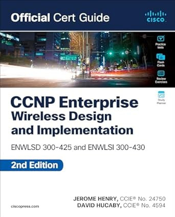 CCNP Enterprise Wireless Design ENWLSD 300-425 and